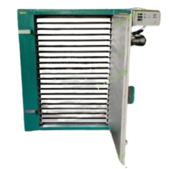 Garlic tray dryer for preparing cloves before dry peeling