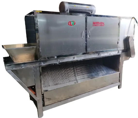 Commercial dry garlic peeling machine by Rami International